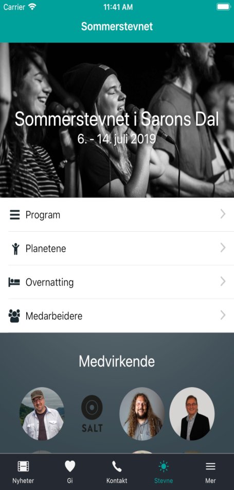 App screenshot